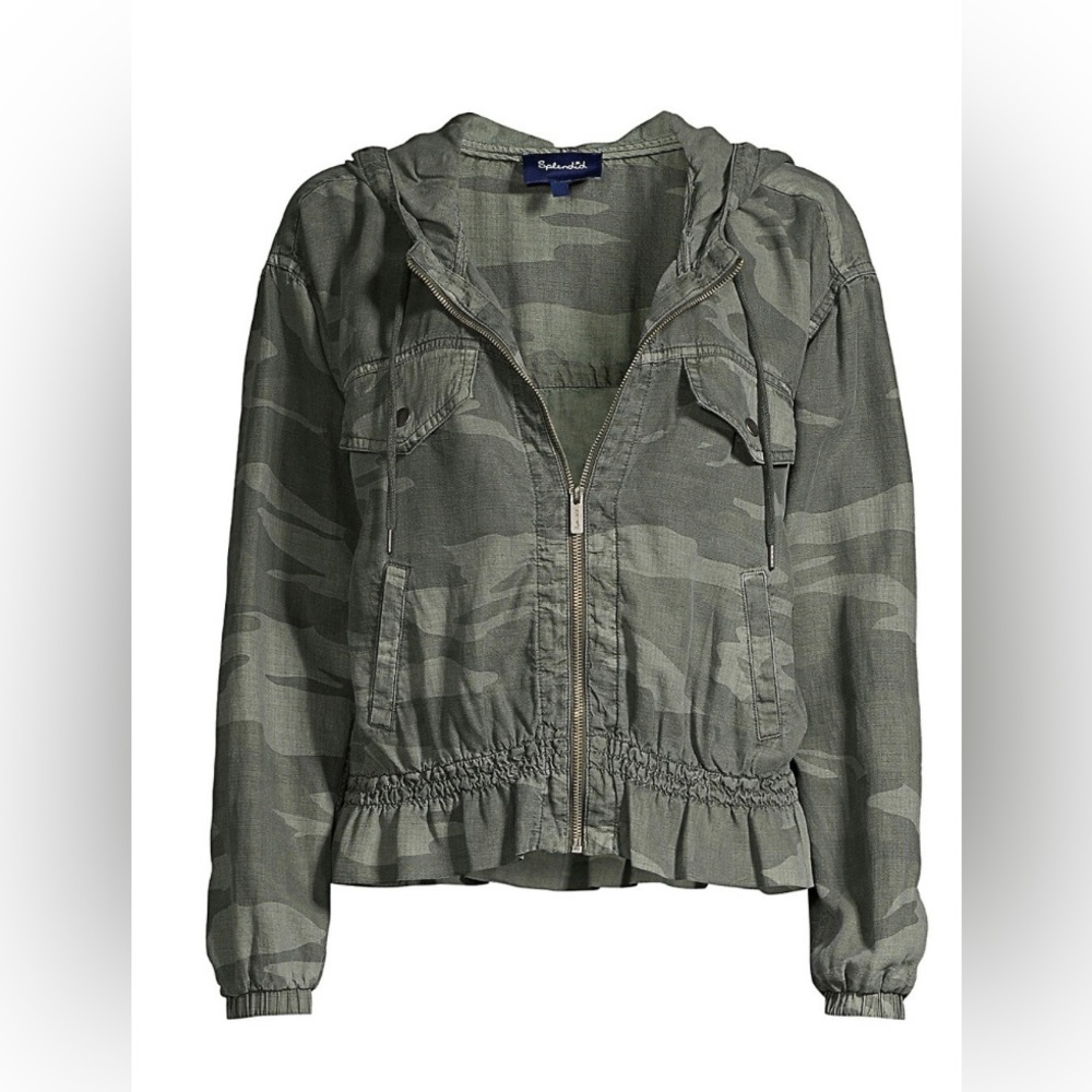 Splendid
Bodhi Camo Peplum Jacket